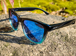 "Bahama" Polarized Blue Mirror Lens Sunglasses