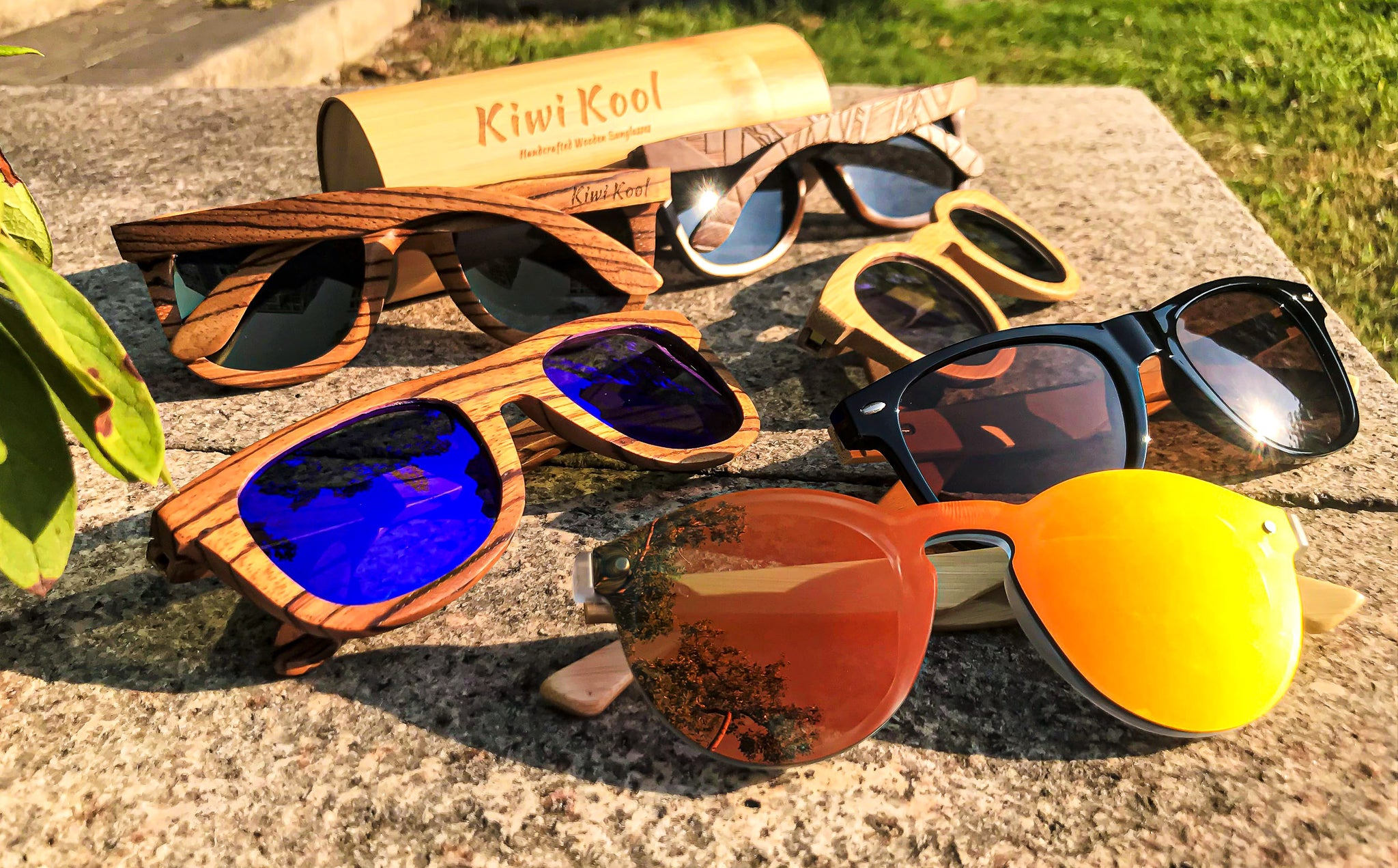 Wood Sunglasses for Outdoor Enthusiast Eco-Adventurers