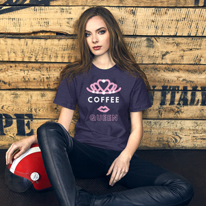 "Coffee Queen" Women's Coffee Drinker Eco T-Shirt
