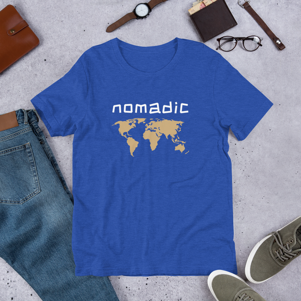 "Nomadic" Unisex World Traveller Premium Eco T-Shirt