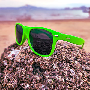 Green Wayfarer Sunglasses