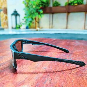 Polarized Black Sports Sunglasses for Man - Kiwi Kool