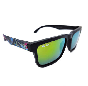 Malibu-Red Tide Men's Polarized Sunglasses with Yellow Mirrored Lens –
