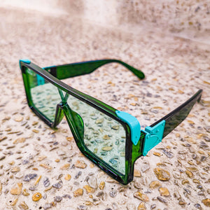 90s sunglasses green