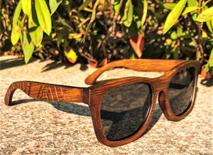 Original Bamboo Wood Sunglasses Waimea Mauka