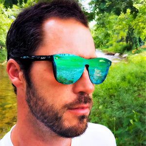 mirrored lens sunglasses