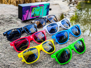 90s colorful sunglasses