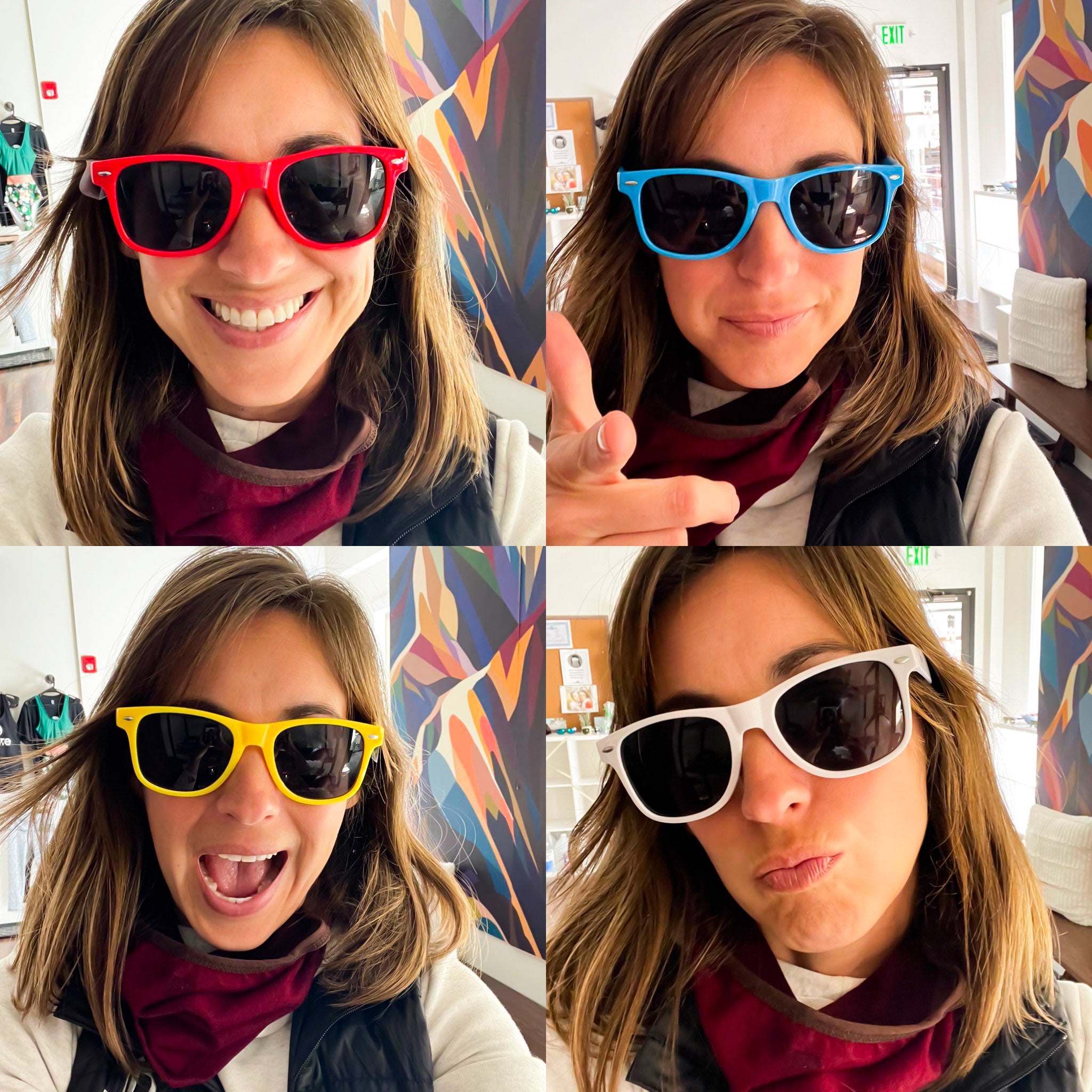 Kiwi Kool colorful sunglasses