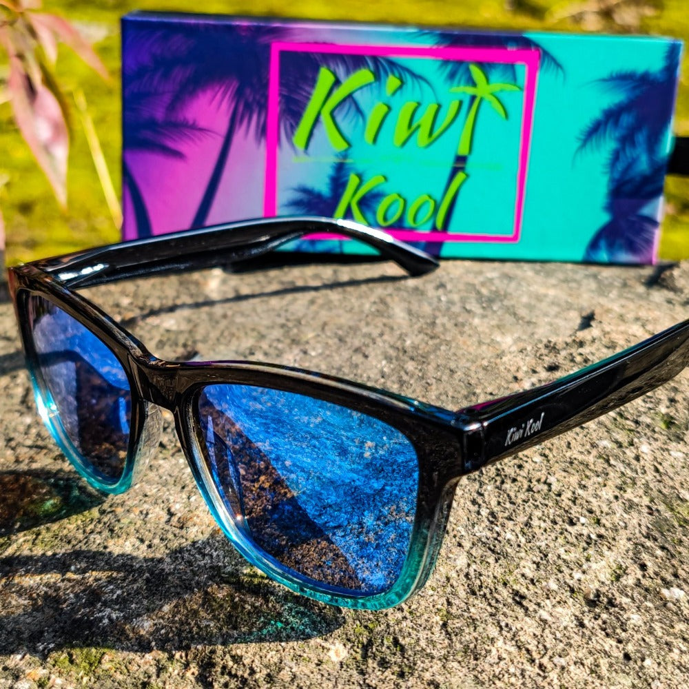 Bahama Polarized Blue Mirror Lens Sunglasses –