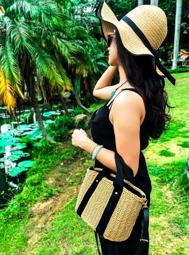 Bali Oval Shaped Shoulder Crossbody Bag Rattan Bag Straw Bag Handwoven  Shoulder Bag Boho Summer Bag Bohemian Crossbody Purse - Etsy