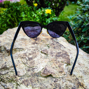 designer sunglasses for women cateye