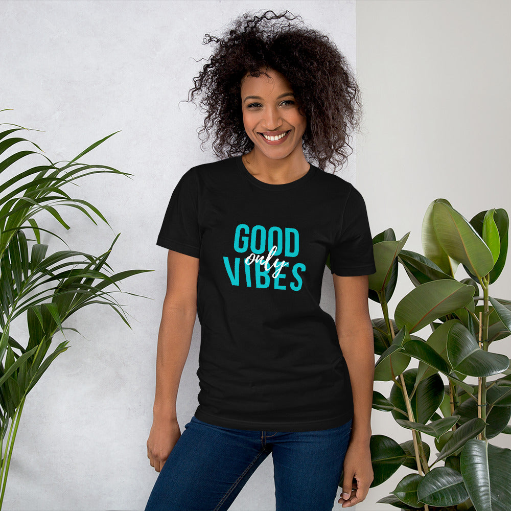"Good Vibes Only" Unisex Eco T-Shirt