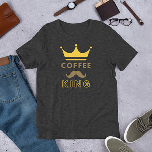 "Coffee King" Men's Coffee Drinker Premium Eco T-Shirt