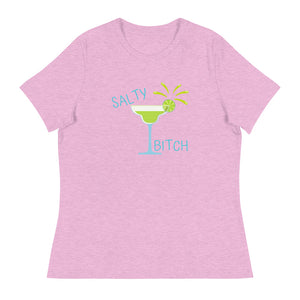 "Salty Bitch" Women's Salty Margarita Relaxed T-Shirt