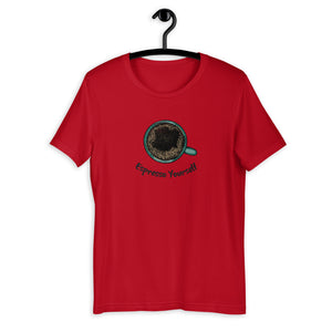 coffee joke shirt pun espresso yourself