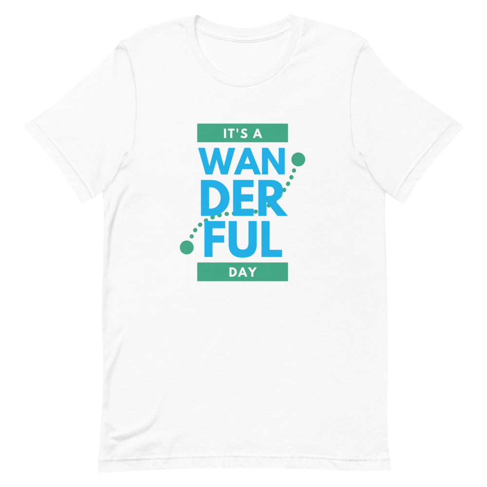 "It's a Wanderful Day" Unisex Eco T-Shirt (Bella Canvas)
