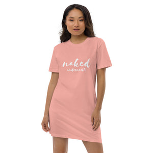 "Naked Underneath" Women's Organic Cotton T-shirt Dress