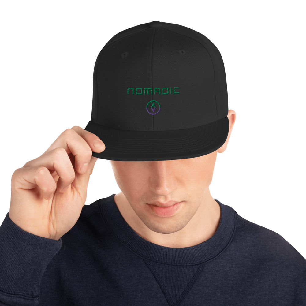 "Nomadic" Unisex Snapback Hat