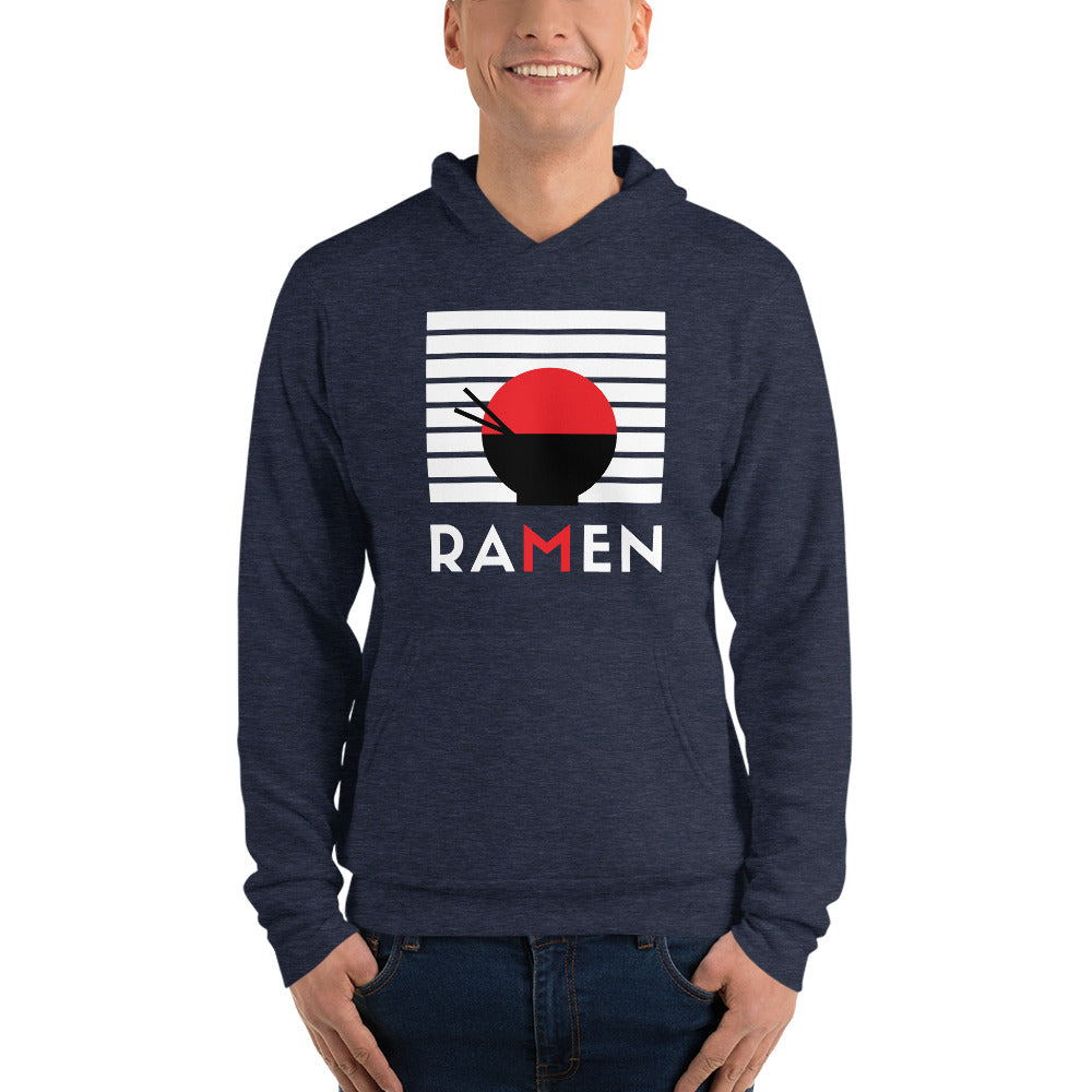 "Ramen" Unisex Japanese Ramen Noodle Eco Pullover Sweatshirt Hoodie