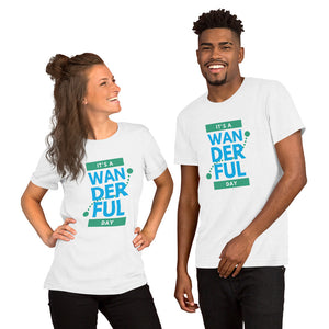 "It's a Wanderful Day" Unisex Eco T-Shirt (Bella Canvas)