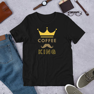 "Coffee King" Men's Coffee Drinker Premium Eco T-Shirt