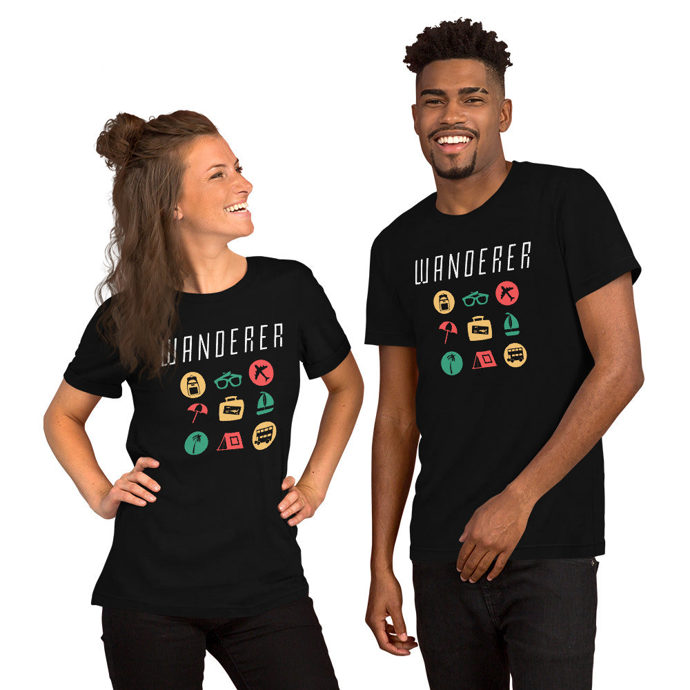 "Wanderer" Unisex Travel Icon Eco T-Shirt