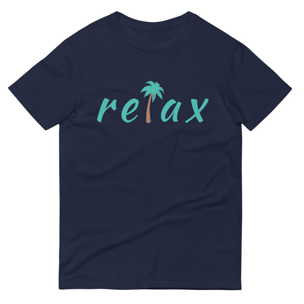 "Relax" Unisex Palm Tree Tropical Vibe T-Shirt