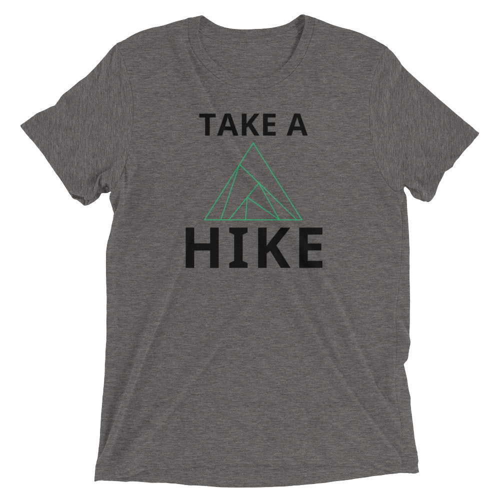 "Take A Hike" Unisex Tri-Blend Premium Eco T-shirt
