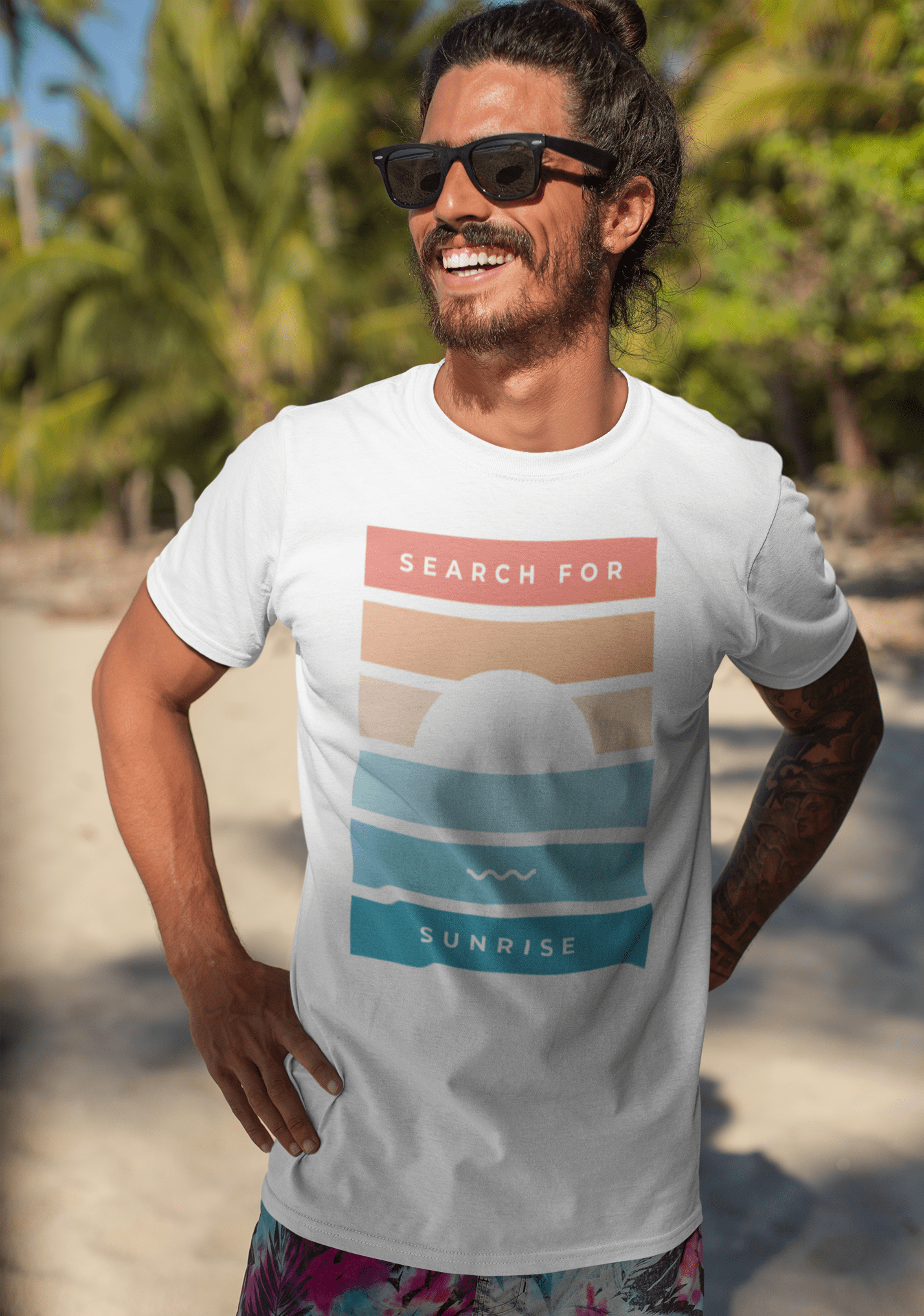 "Search for Sunrise" Unisex Short-Sleeve Eco T-Shirt