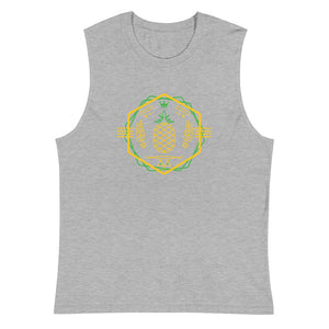 Unisex Pineapple King / Queen Muscle Tank Top