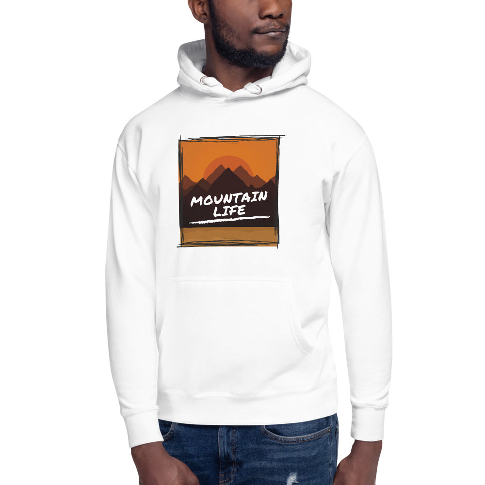 "Mountain Life" Unisex Mountain Living Premium Sweatshirt Hoodie