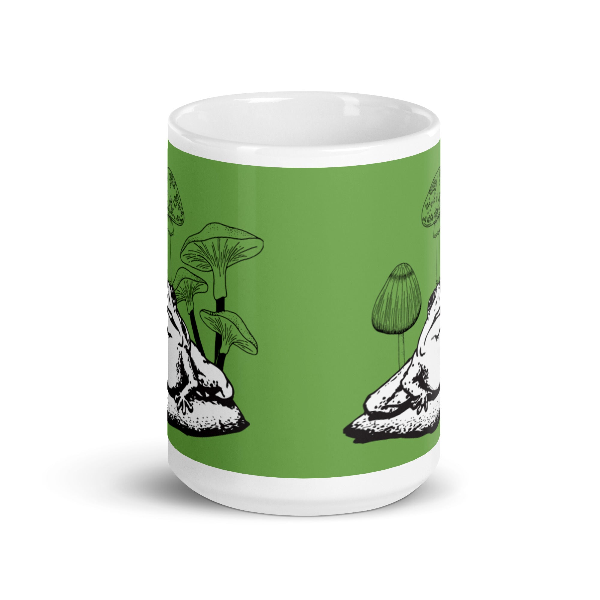 Frog and Mushroom Mug